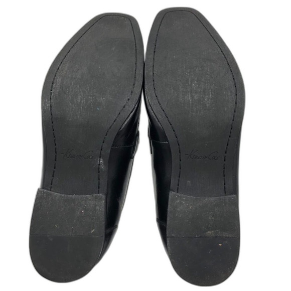 Kenneth Cole Victory at Lastle Men's Black Leather Slip On Dress Shoes 11.5M - Picture 11 of 13